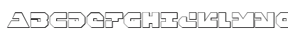 Trigger Man 3D Regular Uppercase Preview