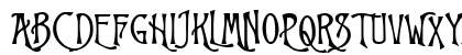 Trinigan FG Regular Uppercase Preview