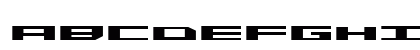 Trireme Expanded Bold Expanded Bold Uppercase Preview