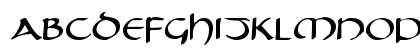 Tristram Expanded Uppercase Preview