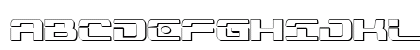 Troopers 3D Regular Uppercase Preview