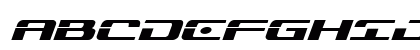 Troopers Expanded Italic Expanded Italic Uppercase Preview