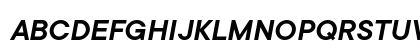 TT Commons Demi Bold Italic Uppercase Preview