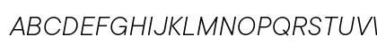 TT Commons Light Italic Italic Uppercase Preview
