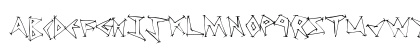 TweakDiner Regular Uppercase Preview