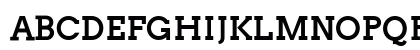 Twentytwelve Slab TwentytwelveSlab Uppercase Preview