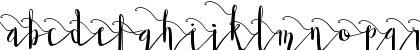 Twisted Willow Swashes Regular Uppercase Preview