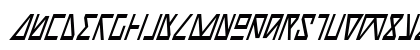 Nick Turbo Condensed Italic Condensed Italic Preview