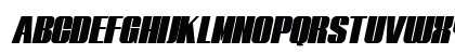 Typoline Italic Uppercase Preview