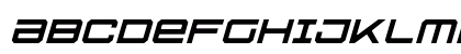 U.S.S. Dallas Light Italic Light Italic Uppercase Preview