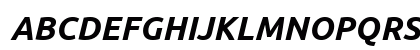 Ubuntu Bold Italic Uppercase Preview