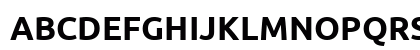 Ubuntu Bold Uppercase Preview