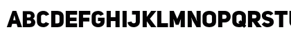 Uni Sans Heavy CAPS Uppercase Preview