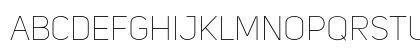 Uni Sans Thin CAPS Uppercase Preview