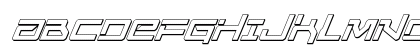 United Planets 3D Italic Italic Preview