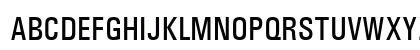 Univers Condensed Regular Preview