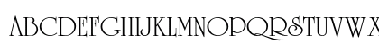 University Std Roman Uppercase Preview