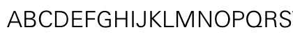 Univers-Light Regular Uppercase Preview