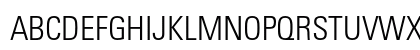 Univers LT Std 47 Light Condensed Preview