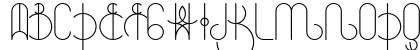 Universum Regular Uppercase Preview