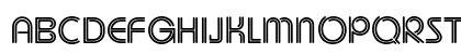 UptightC Regular Uppercase Preview