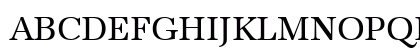 UrwAntiqua Regular Uppercase Preview