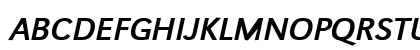 UrwGrotesk Bold Italic Uppercase Preview
