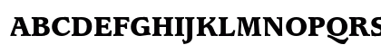 ITC Usherwood Std Black Uppercase Preview