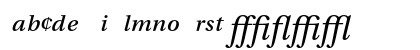 Utopia Expert Italic Preview