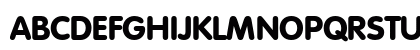 VAGRounded Regular Uppercase Preview