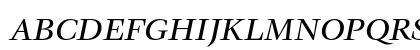 ITC Veljovic Std Medium Italic Preview