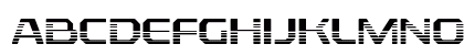 Ventro Regular Uppercase Preview