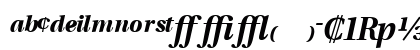 VeracityProBlackSSK Italic Uppercase Preview