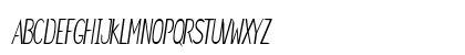 Verno Condensed Regular Uppercase Preview