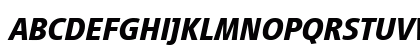 Vialog LT Com Bold Italic Uppercase Preview