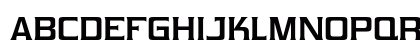 Vibrocentric Bold Uppercase Preview