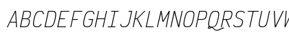 VictorMono Nerd Font Mono Italic Preview