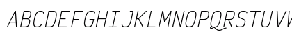 VictorMono Nerd Font Italic Preview