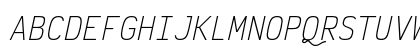 Victor Mono ExtraLight Italic Preview