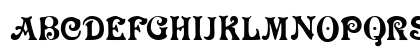 Victoria CAT Regular Uppercase Preview