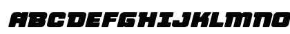 Victory Comics Expanded Semi-Italic Expanded Semi-Italic Uppercase Preview