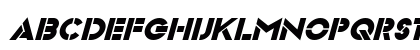 Videopac Italic Uppercase Preview