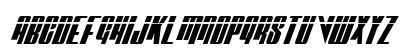 Vindicator Laser Italic Italic Uppercase Preview