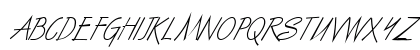 Vizier-Condensed Italic Uppercase Preview