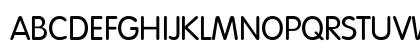 Vogel Normal Uppercase Preview