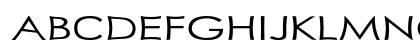 Voltagio Extra-expanded Regular Uppercase Preview