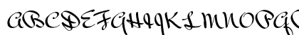 Vonnegut Regular Uppercase Preview