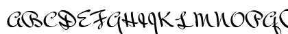 Vonnegut Regular Uppercase Preview