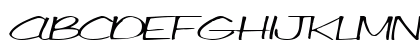 VooDooText Regular Uppercase Preview