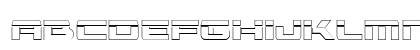 Vorpal Outline Regular Uppercase Preview